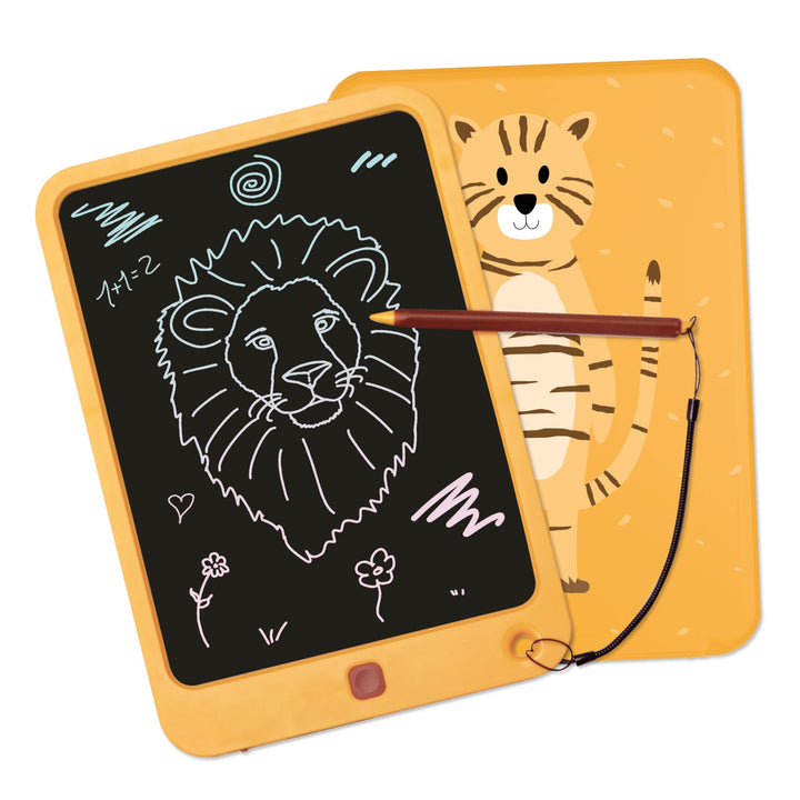 Lutz Mauder Tiger PAD LCD MALTAF ZAUBERMALTAFEL, 18996, Gelb