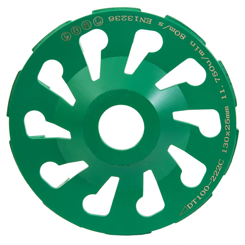 Diamant Schleiftopf Schleifteller 130 x 25,0 mm harte Materialien passend für Festool RenoFix RG 130