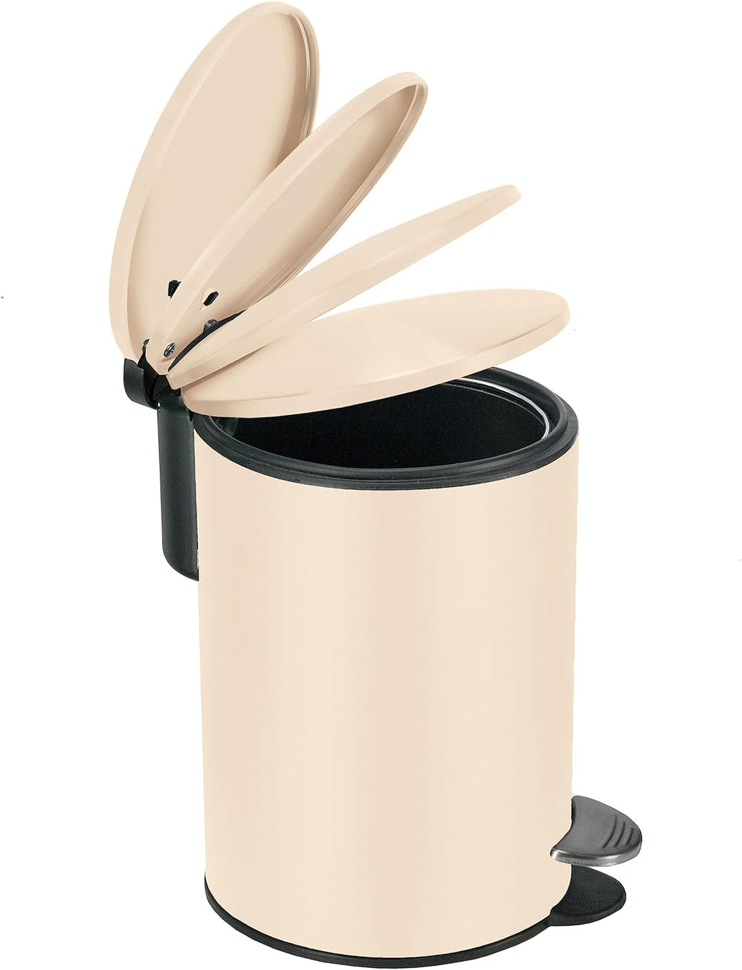 Kosmetikeimer Silence, Farbe: Sandbeige, Material: Metall, Grösse: Eimer 3 Liter Länge 17 cm, Breite