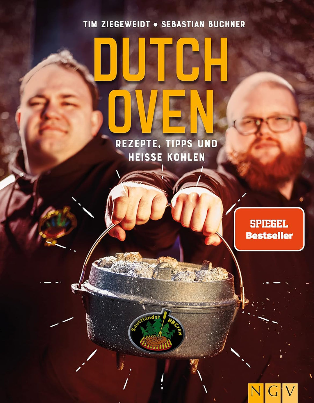 N.N. Tim Ziegeweidt | Dutch Oven-Kochbuch | 2er Set als Hardcover | Rezepte, Tipps & heisse Kohlen