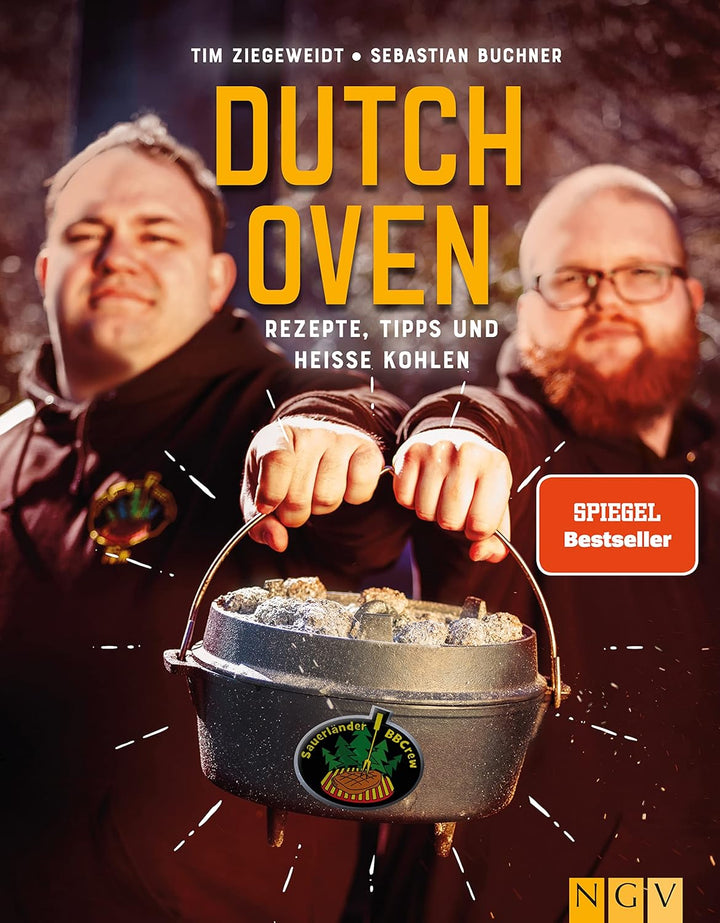 N.N. Tim Ziegeweidt | Dutch Oven-Kochbuch | 2er Set als Hardcover | Rezepte, Tipps & heisse Kohlen