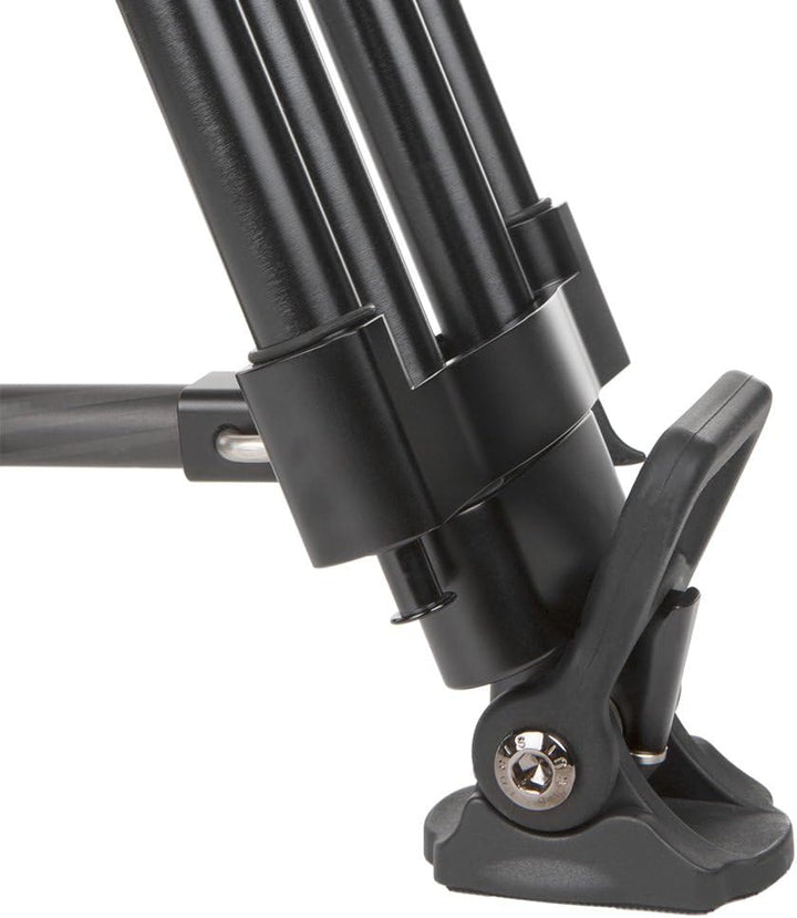 Sirui BCT-3002 Broadcast-Stativ mit Tasche ohne Kopf (Aluminium, 100 mm Halbschale, Höhe 150 cm, Gew