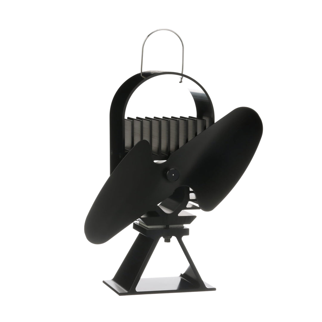 Ecofan® AirDeco II Ofenventilator mit überlegener Leistung, wärmebetrieben, moderner Stil, niedrige