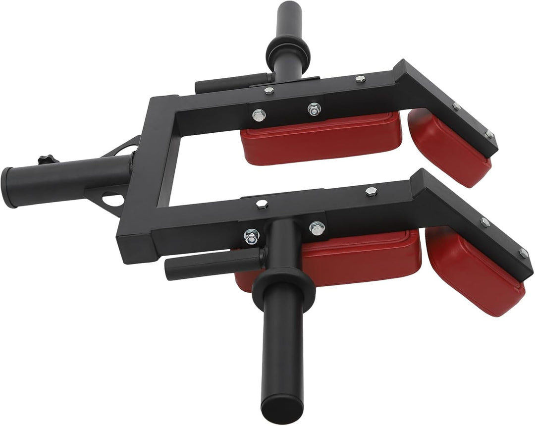 Landminenaufsatz Safety Squat Bar Attachment mit Shoulder Arm Pads Edelstahl-Spannbügel für Krafttra
