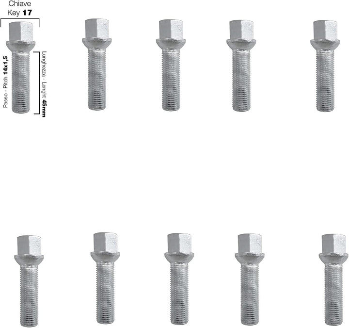 Simoni Racing DR120/B15 Spezifische Spurverbreiterungen mit Schrauben