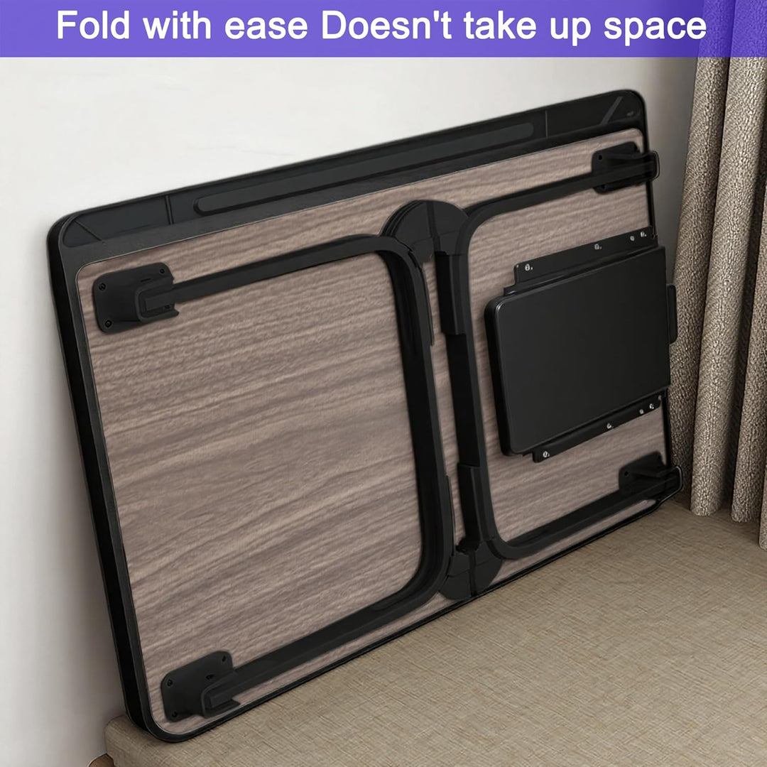 Laptop Bett Schreibtisch, Laptoptisch für Frühstück im Bett, Arbeit, Homeoffice, Laptopständer für S