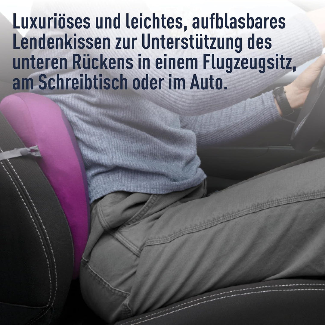 Sea to Summit Aeros Premium Lumbar Support Reisekissen Einheitsgrösse Black, Einheitsgrösse Black
