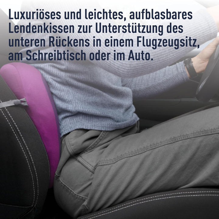 Sea to Summit Aeros Premium Lumbar Support Reisekissen Einheitsgrösse Black, Einheitsgrösse Black