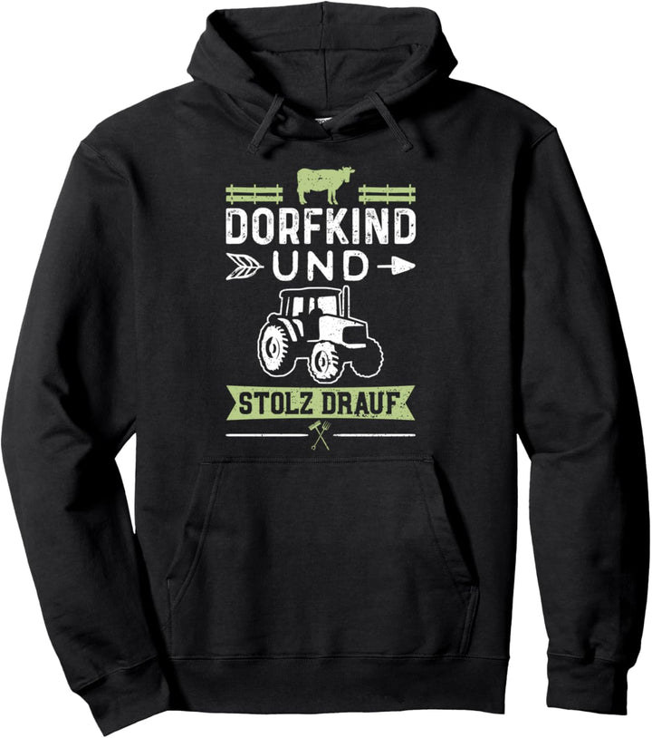 Dorfkind Und Stolz Drauf - Vom Land Pullover Hoodie