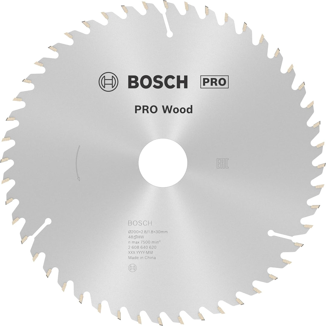 Bosch Accessories Bosch Professional 1x Kreissägeblatt Optiline Wood (Sägeblatt für Holz, Ø 200 x 30