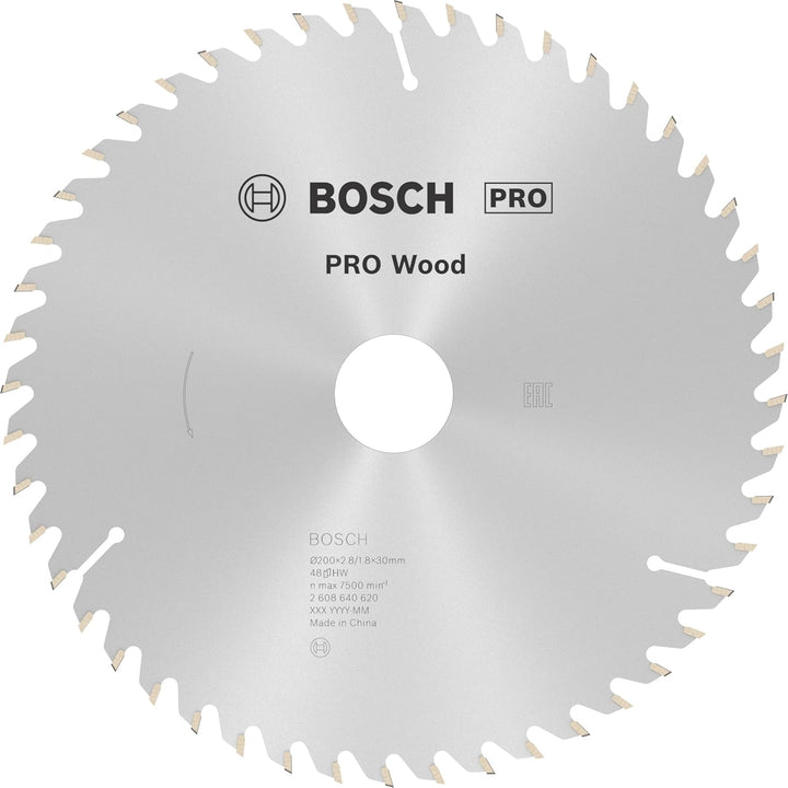 Bosch Accessories Bosch Professional 1x Kreissägeblatt Optiline Wood (Sägeblatt für Holz, Ø 200 x 30