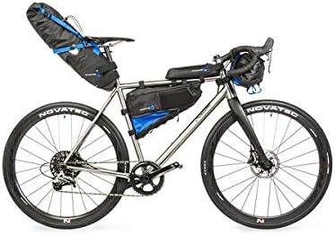 M-WAVE Unisex Fahrrad Satteltasche L Blau, L Blau