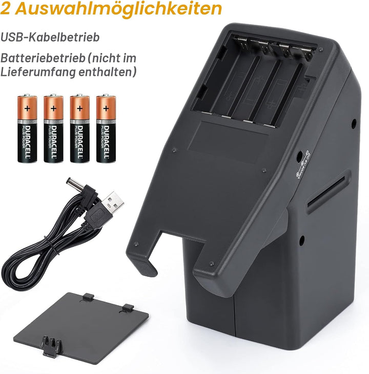 LED Diabetrachter für Alte Dias, 35mm Negativ und Diaprojektor Dia-Betrachter, mit 3-fache Vergrösse