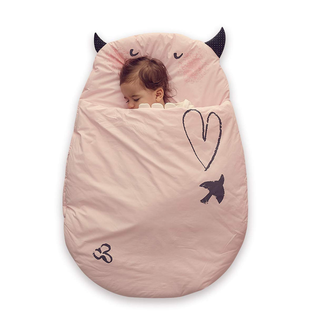 Bebamour Baby Schlafsack 0-18 Monate Niedlich Junge Mädchen Schlafsack Baby Wrap Blanket (Pink/50-85