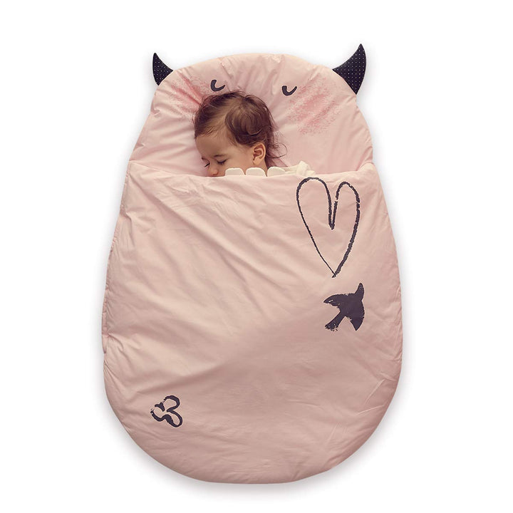 Bebamour Baby Schlafsack 0-18 Monate Niedlich Junge Mädchen Schlafsack Baby Wrap Blanket (Pink/50-85