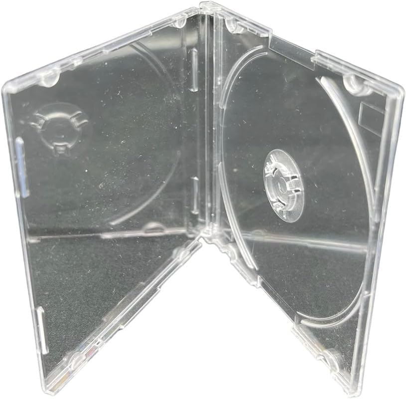 25 x Klare 8-cm-CD-Hüllen für kleine 8-cm-Discs von Dragon Trading