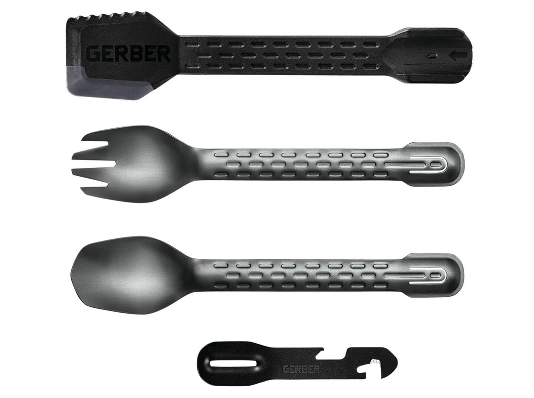 Gerber Multifunktions-Essbesteck, ComplEAT, Schwarz, 31-003464, Schwarz