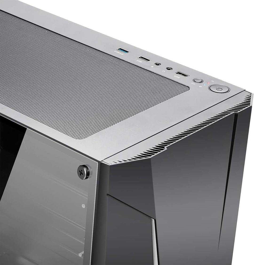 SPIRIT OF GAMER - Rogue V - PC-Gehäuse ATX/Matx/ITX - Front Und Wand Aus Gehärtetem Glas - 2 Adressi