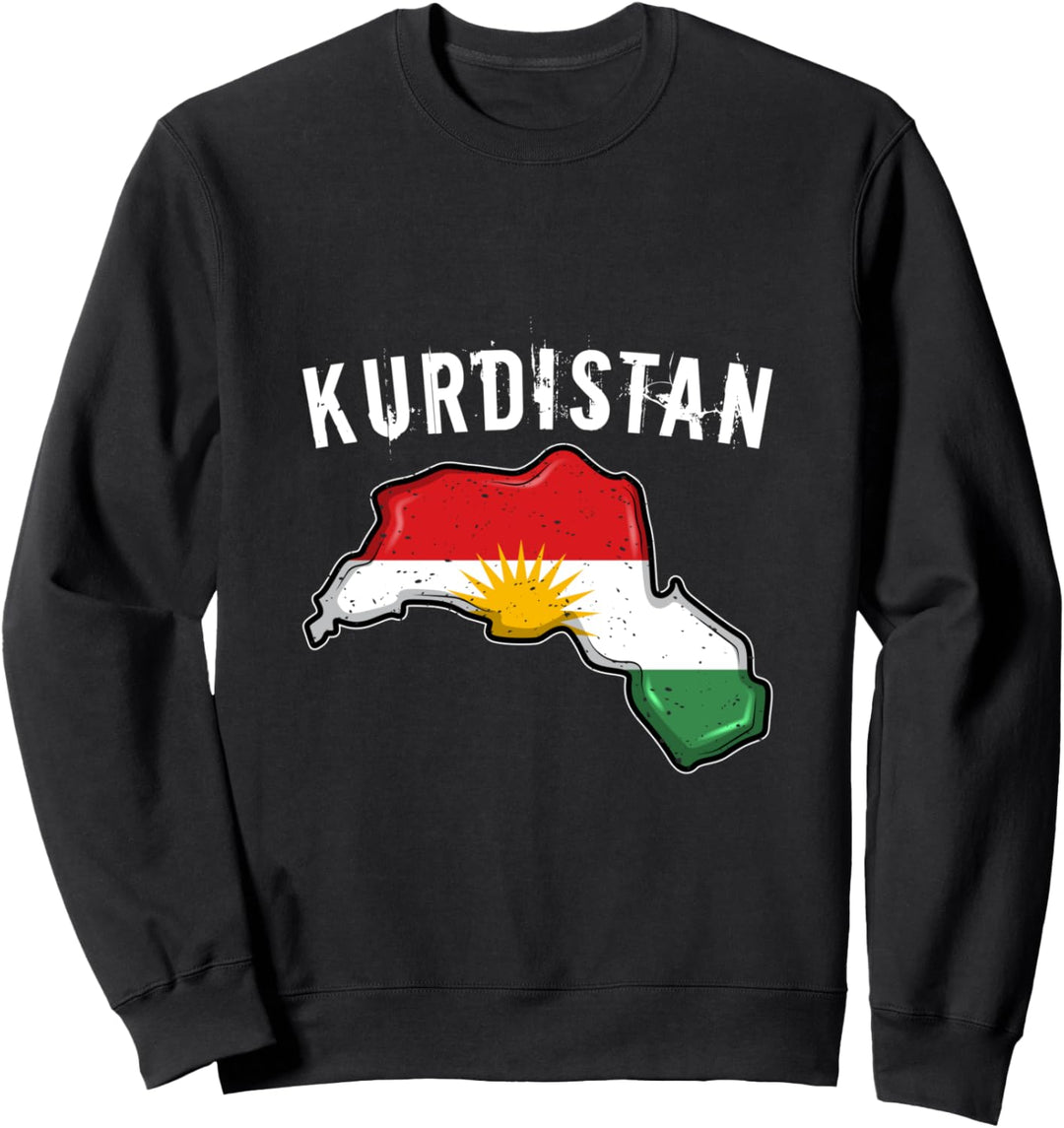 Kurdistan Kurdische Flagge & Kurden Geschenke Sweatshirt