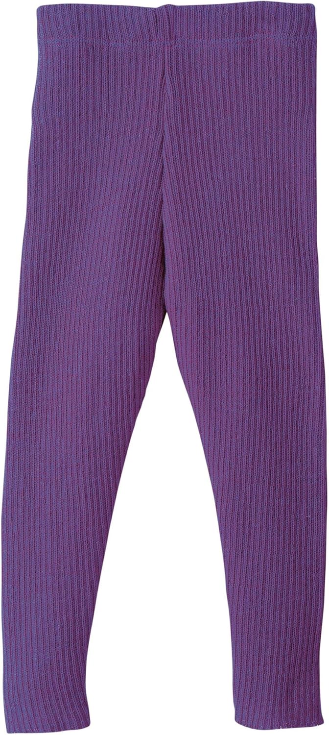 Disana 33205XX – Strickleggings aus Wolle 50 Pflaume, 50 Pflaume