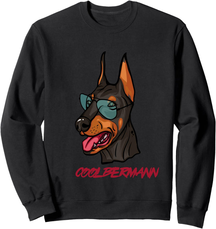 Doberman Pinscher Geschenk Dobermann Hund Sweatshirt