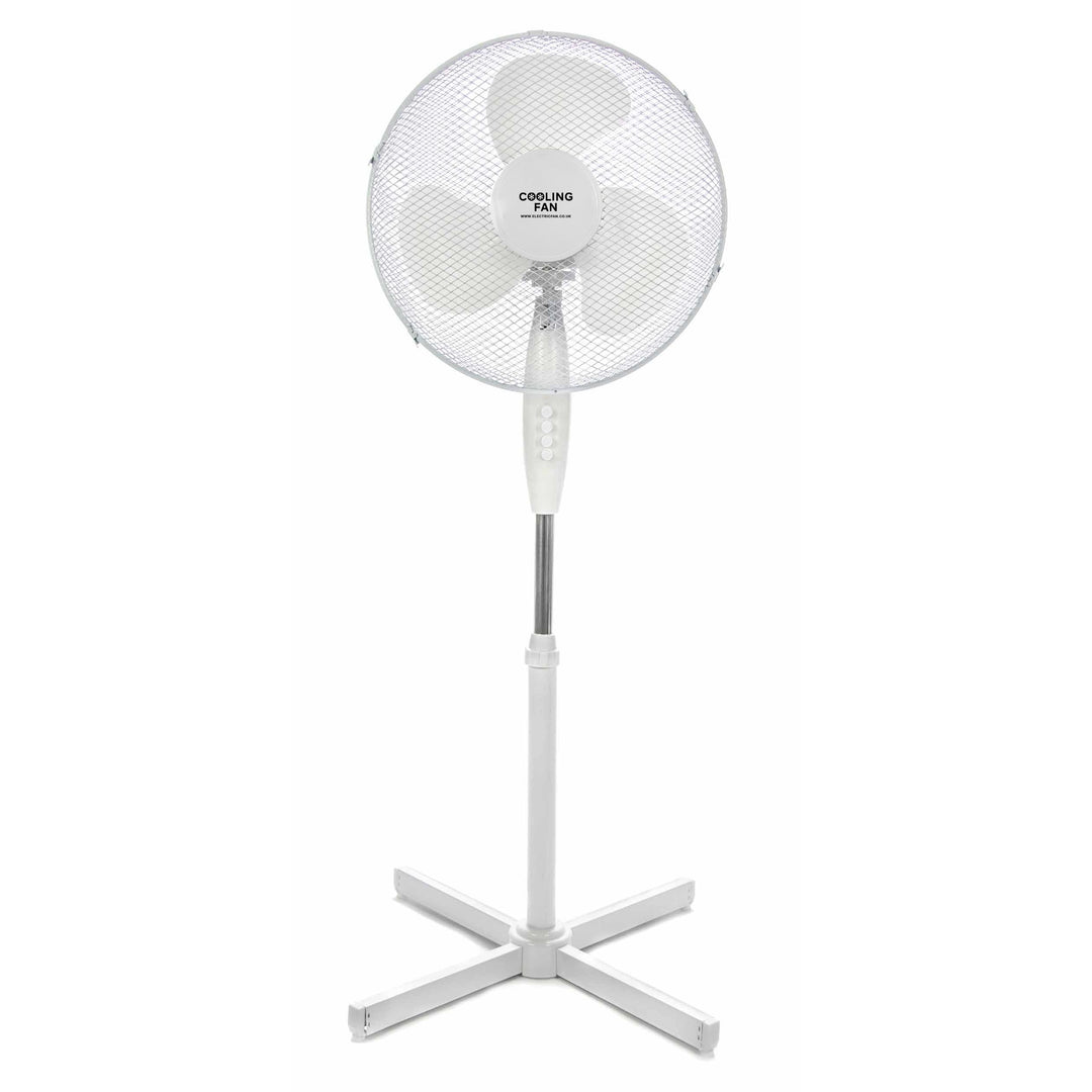 16 Zoll Standventilator 40 cm mit starkem Luftstrom 90° Oszillation energieeffizient starker Luftstr