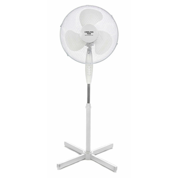 16 Zoll Standventilator 40 cm mit starkem Luftstrom 90° Oszillation energieeffizient starker Luftstr