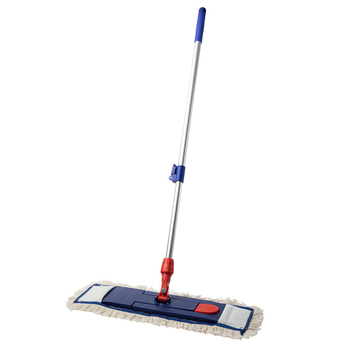 3 in 1 Profi Mix Bodenwischer Set – Putzmittel in Industriequalität – Mop Set Baumwolle 50cm – Inklu
