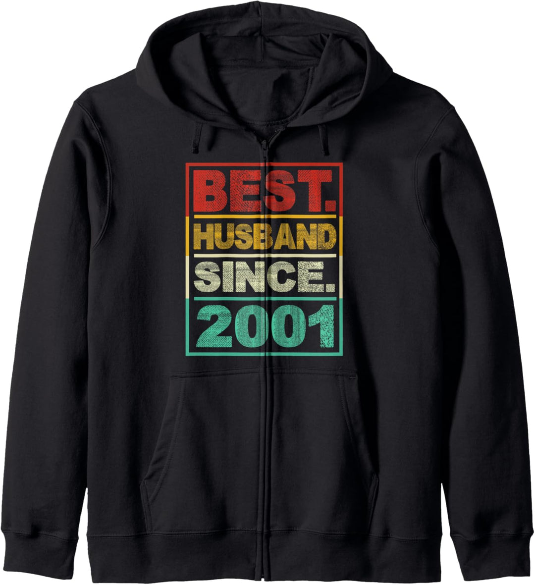 Best Husband Since 2001 18. Hochzeitstag für Ehemann Ehefrau Kapuzenjacke