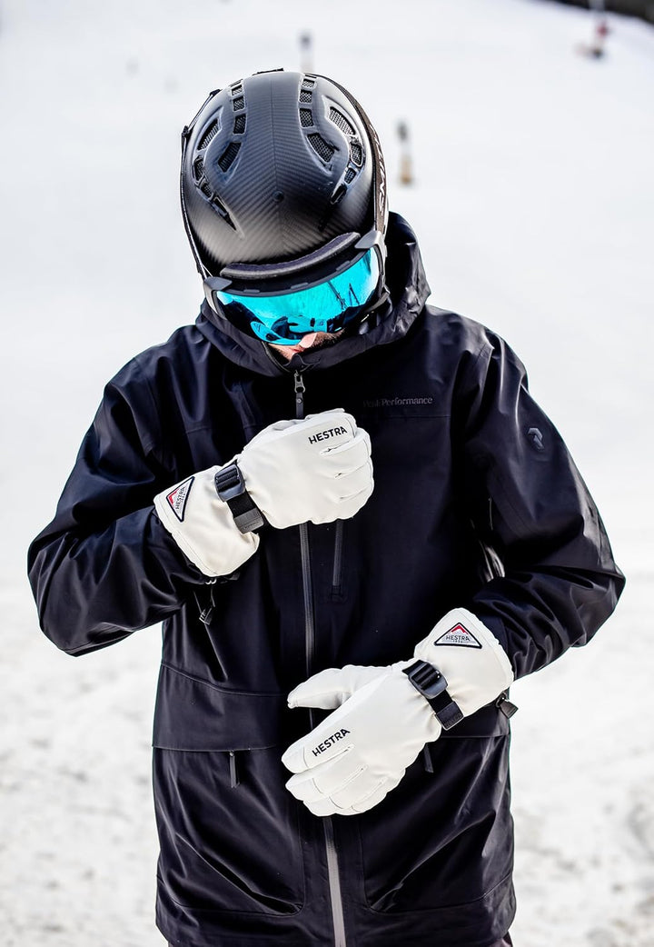 HESTRA Powder Gauntlet Handschuh 2024 Black, Schwarz 7