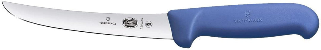 Victorinox Fibrox Ausbeinmesser, Swiss Made, 15cm Gebogene Klinge, Rutschfest, rostfrei, Edelstahl,