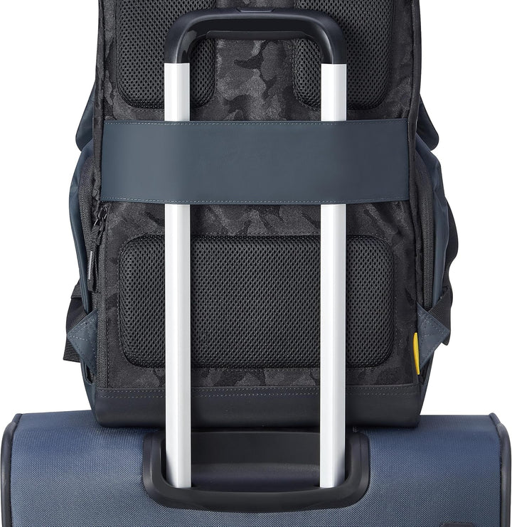 DELSEY PARIS - SECURFLAP - Weicher Rucksack - 45x31x14 cm - 21 Liter - S - Army, Army