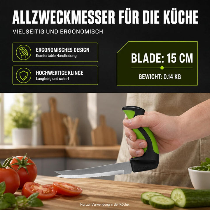 Allzweckmesser für die Küche Küchenmesser Easi-Grip PETA