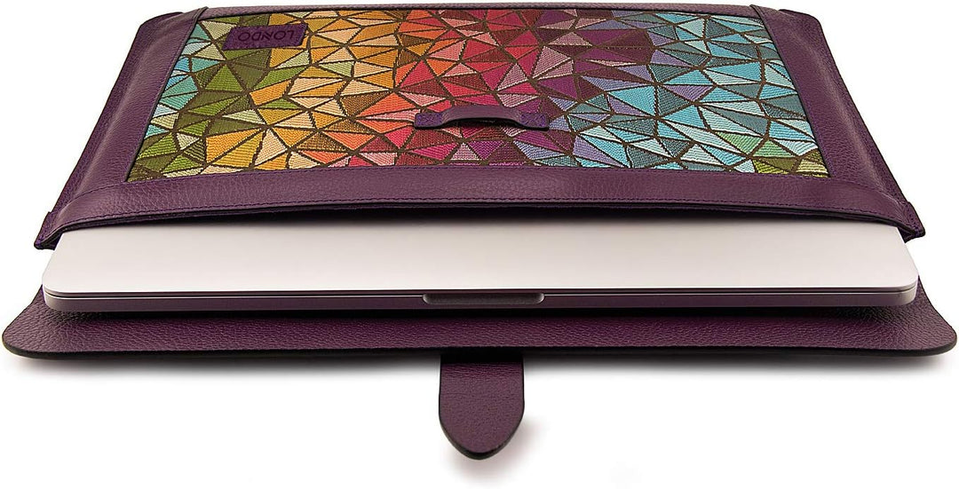 Londo Echtleder Tasche, Hülle für MacBook Pro – 13,3 & 13 Zoll und iPad Pro 12.9 Zoll Kompatibel mit