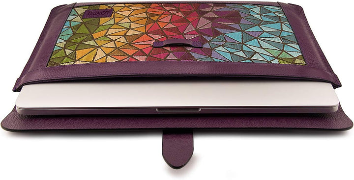 Londo Echtleder Tasche, Hülle für MacBook Pro – 13,3 & 13 Zoll und iPad Pro 12.9 Zoll Kompatibel mit