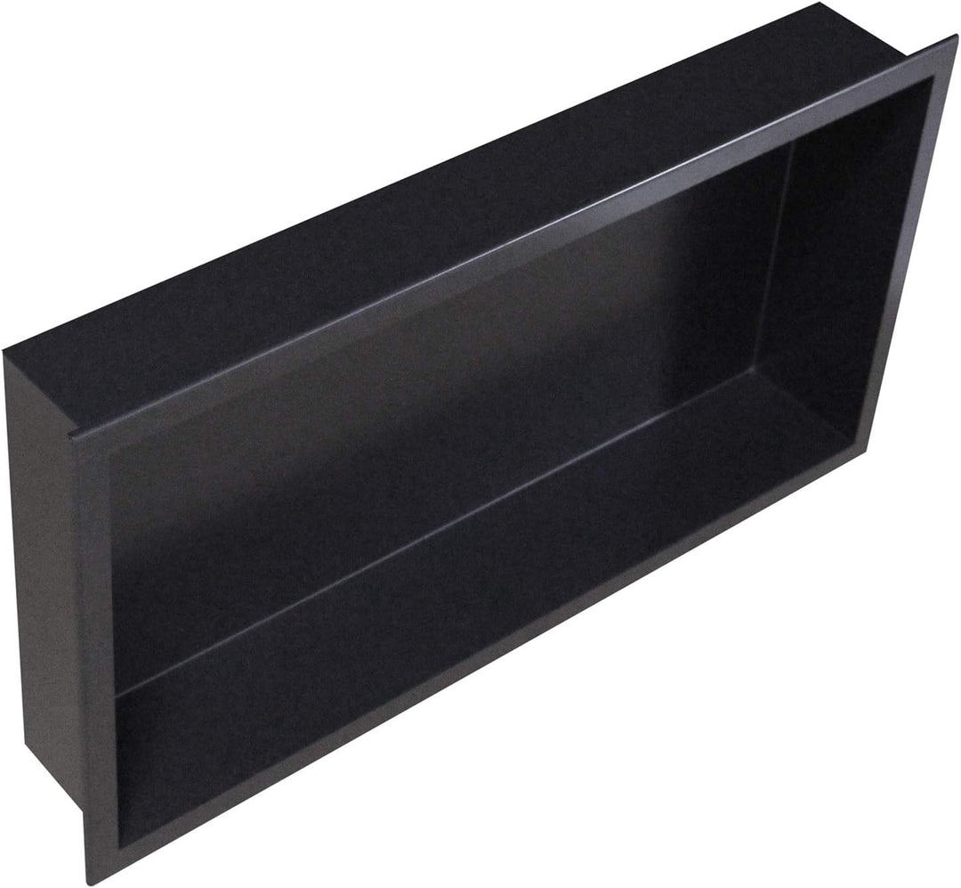 Bernstein Wandnische aus Edelstahl BS603010-60 x 30 x 10 cm - Duschablage für Badutensilien - Flexib