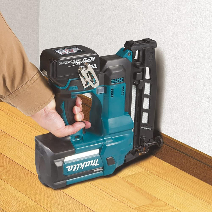 Makita DBN600Z Akku-Stauchkopfnagler 64 mm 18 V (ohne Akku, ohne Ladegerät) Single Akku-Staubsauger,