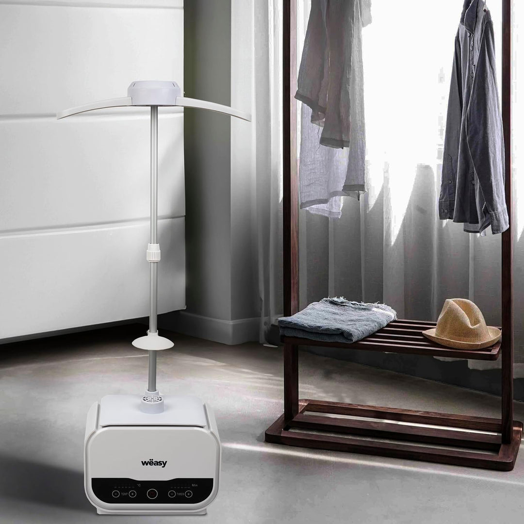 Automatische Bügelpuppe 2 in 1 für Hemden und Hosen IRO330, Trocknen und Bügeln, 5 Temperaturstufen,