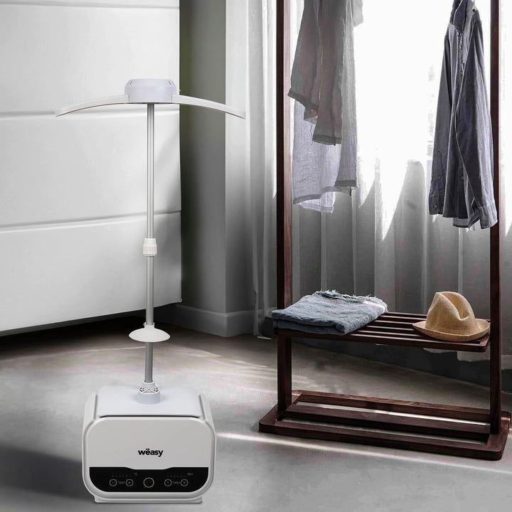Automatische Bügelpuppe 2 in 1 für Hemden und Hosen IRO330, Trocknen und Bügeln, 5 Temperaturstufen,