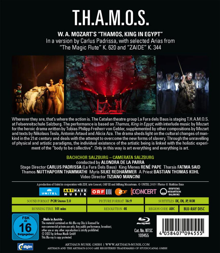 T.H.A.M.O.S. [Blu-ray], Blu-ray