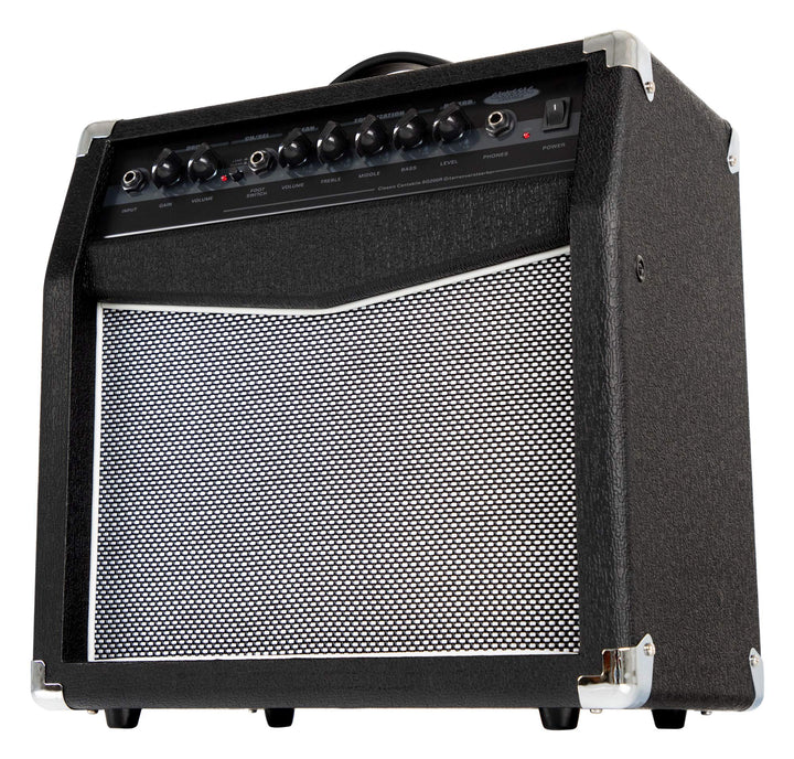 Classic Cantabile SG200R Gitarrencombo - Verstärker mit 20 Watt (RMS) - 8" Speaker - 2 Kanäle (Clean
