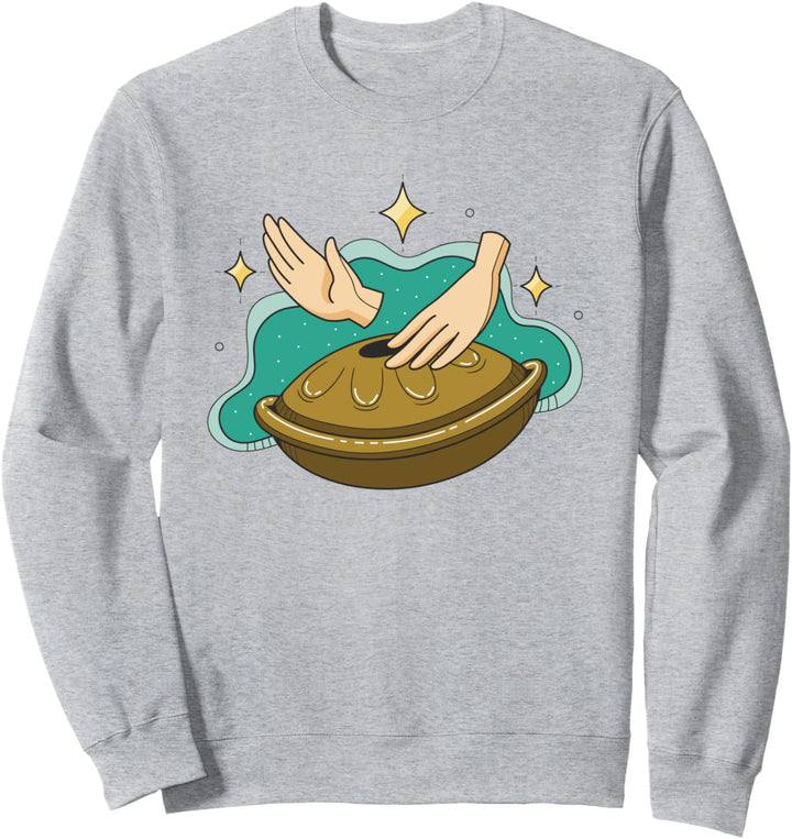Handpan Musikinstrument Musikhand Sweatshirt
