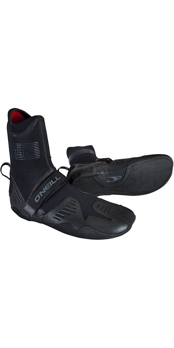 O'Neill Psycho Tech Stiefeletten, runde Zehen, 5 mm 8 Schwarz, 8 Schwarz