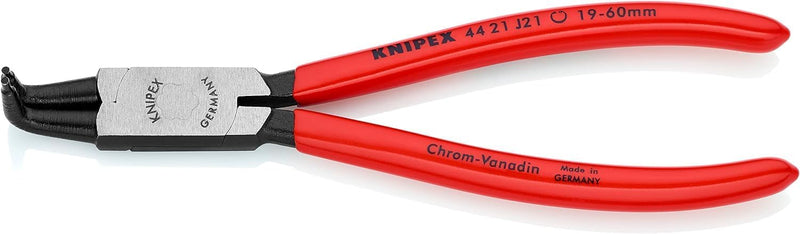 Knipex Sicherungsringzange für Innenringe in Bohrungen schwarz atramentiert, mit Kunststoff überzoge