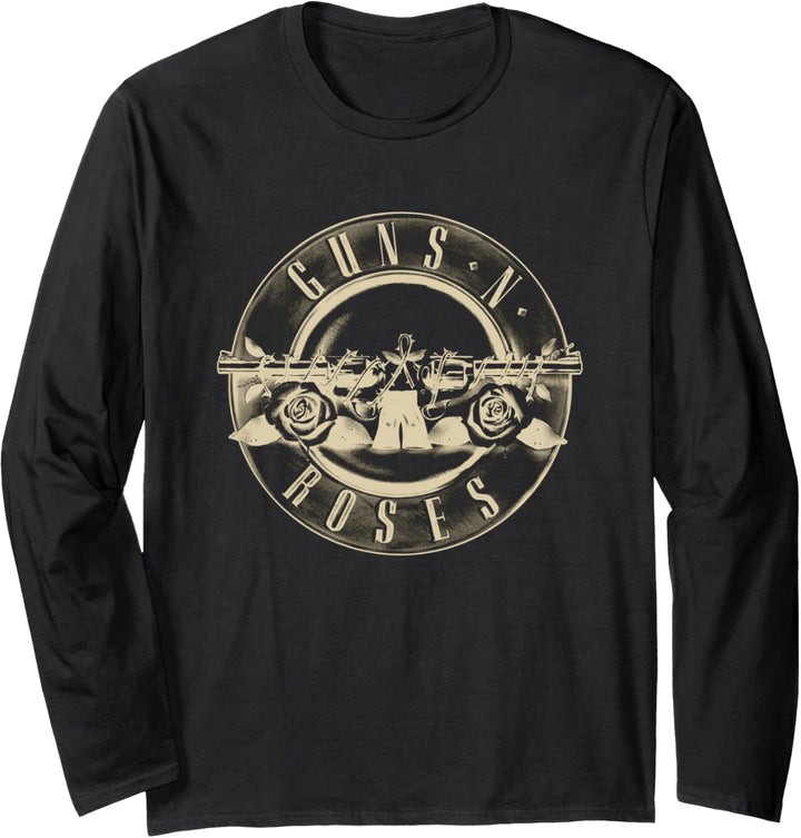 Guns N' Roses offizielles Reverse Logo Langarmshirt
