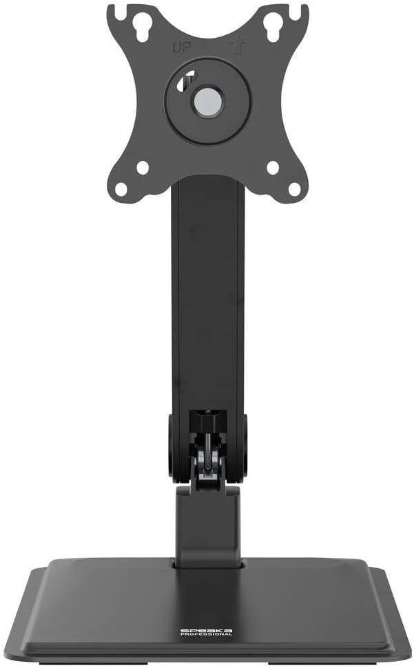SpeaKa Professional SP-TMS-300 Monitor-Standfuss 1 Display(s) 43,2 cm (17) - 81,3 cm (32) Schwarz Hö