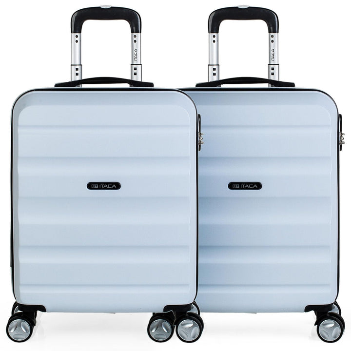 ITACA - Handgepäck Koffer Trolley - Reisekoffer Mit Rollen und Reisekoffer Hartschalenkoffer für Vie