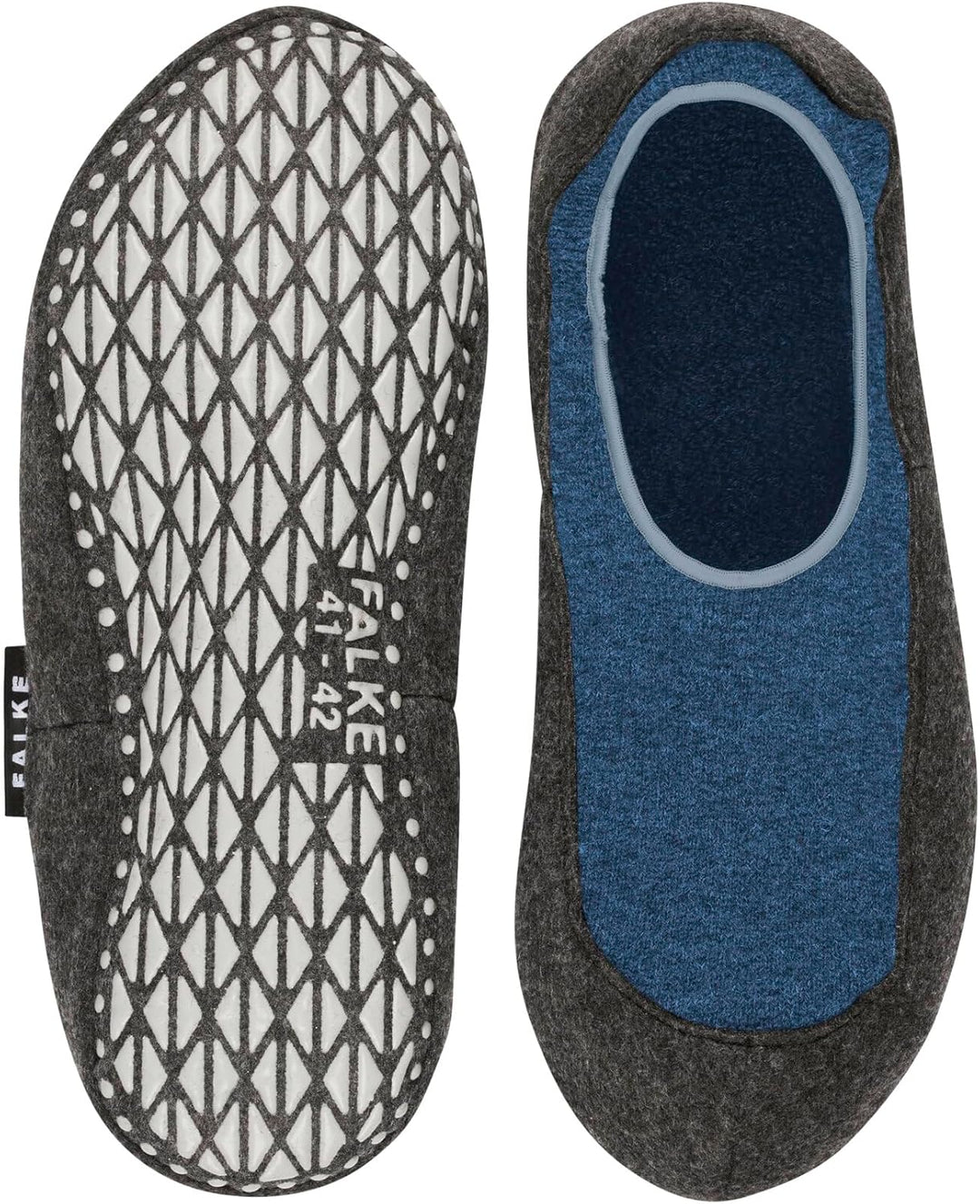 FALKE Herren Cosyshoe Invisible Stoppersocken rutschhemmende Noppen auf der Filzsohle Füsslinge komf