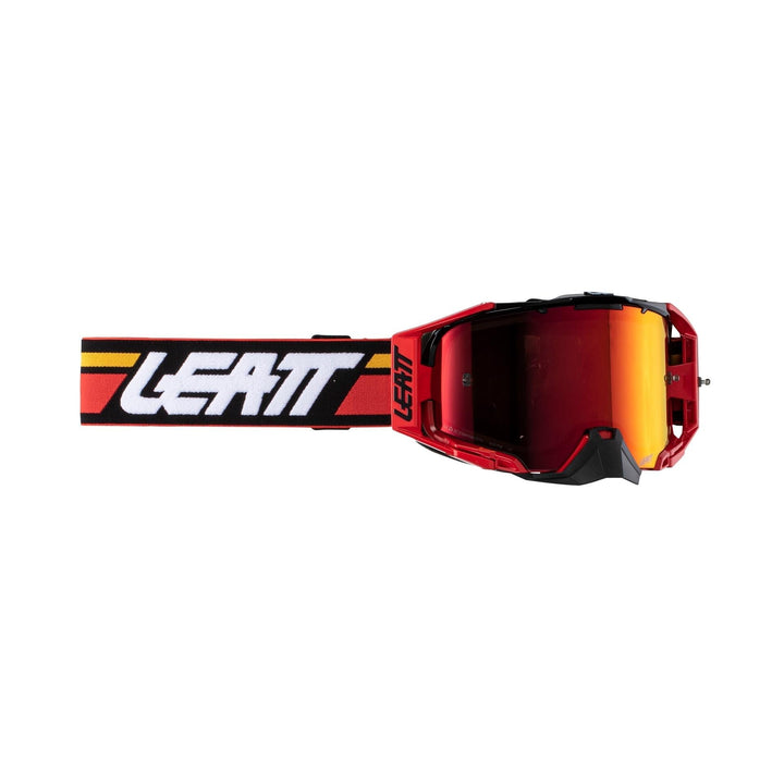 Leatt Velocity 6.5 Iriz 2024 Motocross Brille Einheitsgrösse Rot, Einheitsgrösse Rot