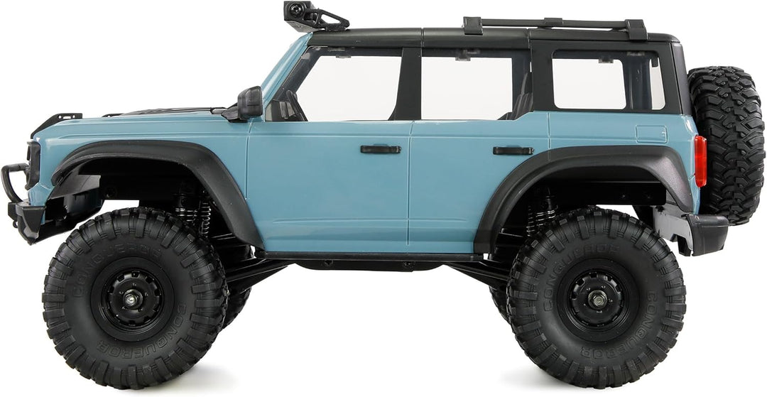 Amewi AMXRock Mini-Caballo Scale Crawler 4WD 1:16 RTR blau inkl. Fernsteuerung, Akku, Ladekabel